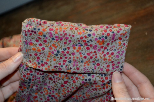 Use a Hair Straightener to Iron the Cuff of a Sleeve- Clementinbean.wordpress.com